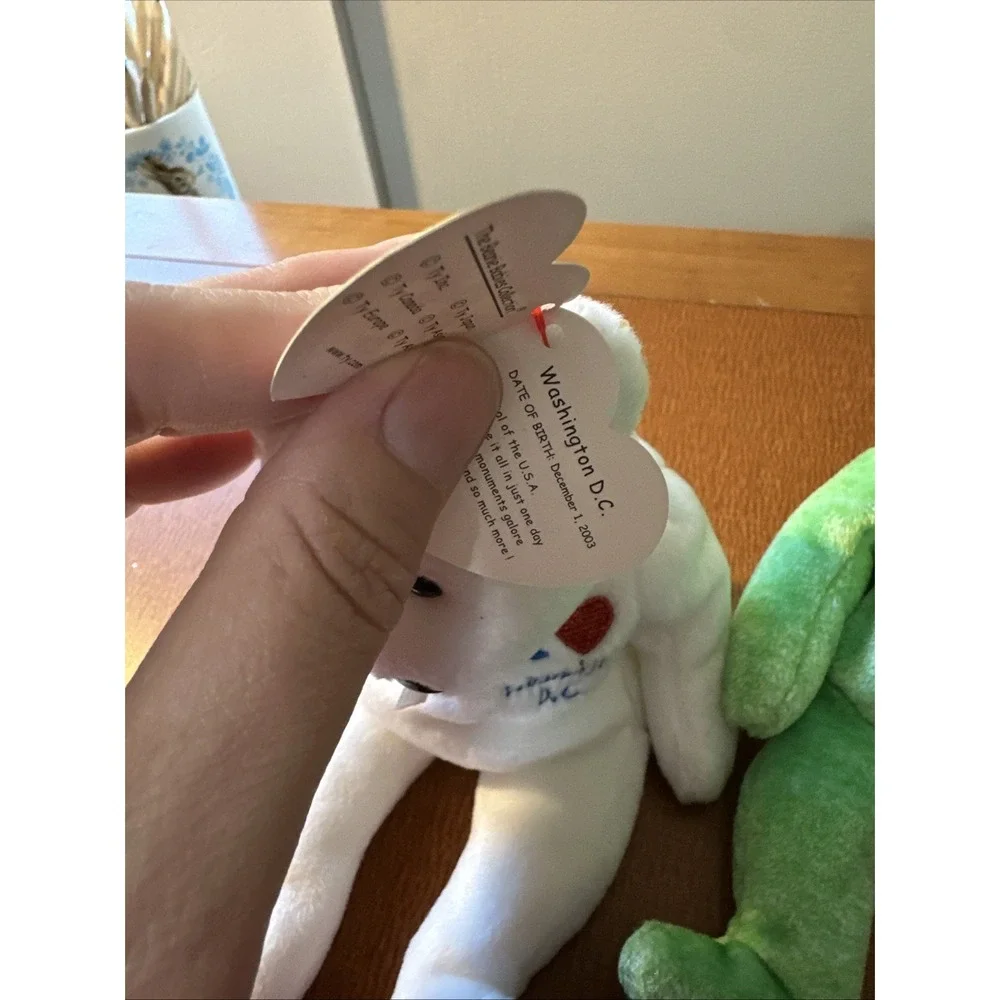 Vtg Beanie Babies Ty: Valentina, 1999, Soccer, Princess Di, With Tags 7 Total